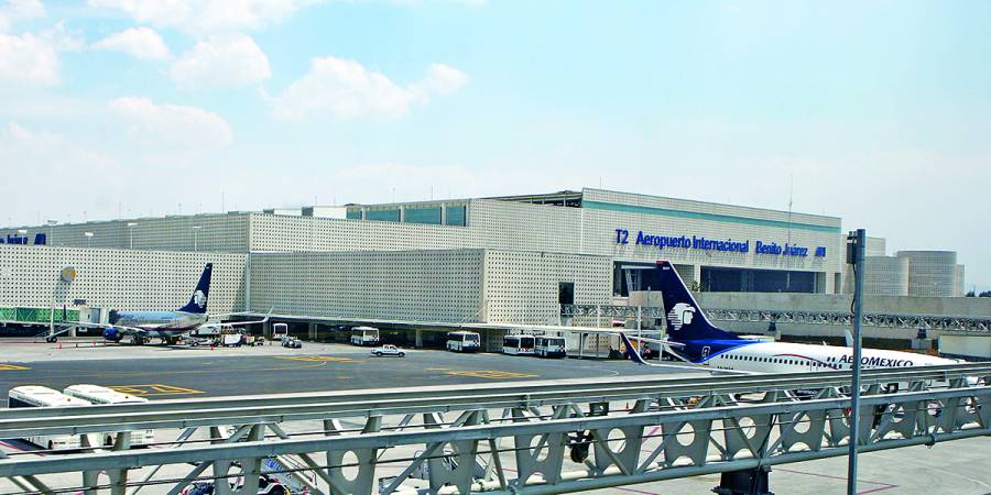 Ligero aumento de pasajeros en el AICM