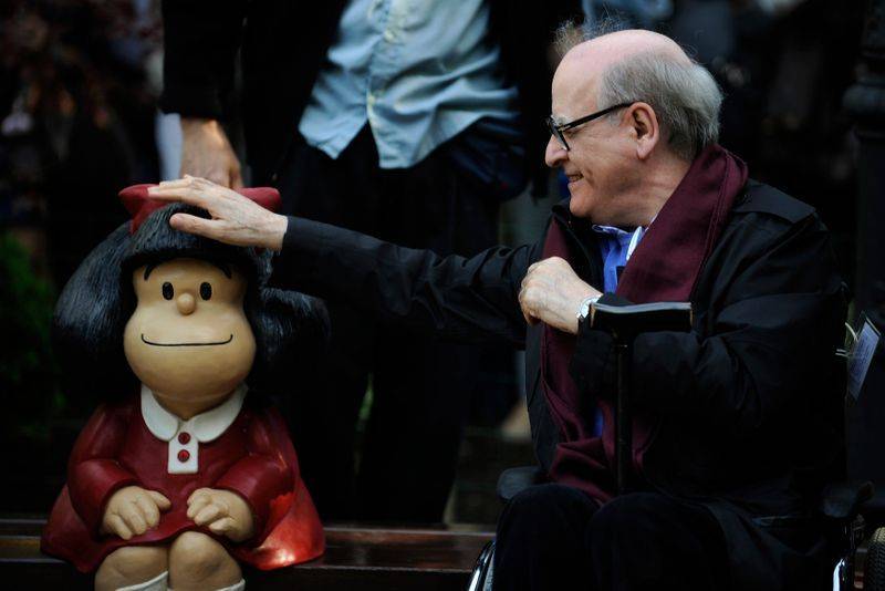 Quino, un reconocido caricaturista a nivel mundial