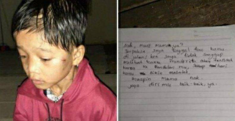 En Indonesia, abandonan a una menor en una gasolinera; “se portaba mal”