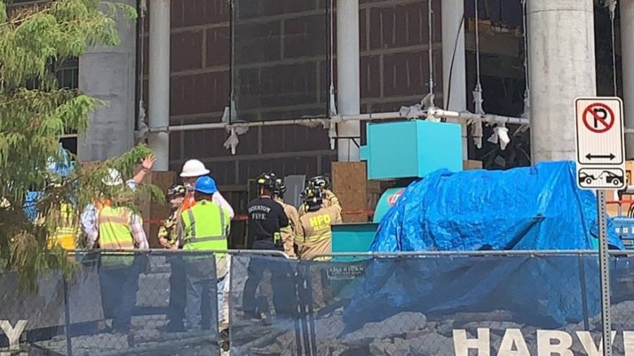 Tres muertos y un herido tras colapso de obra en construcción en Houston
