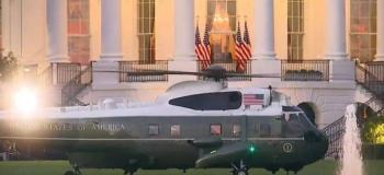 Con Covid-19, Trump regresa a la Casa Blanca