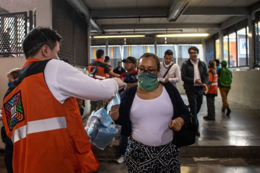 DENUNCIAN DESCUIDO SANITARIO EN EL METRO