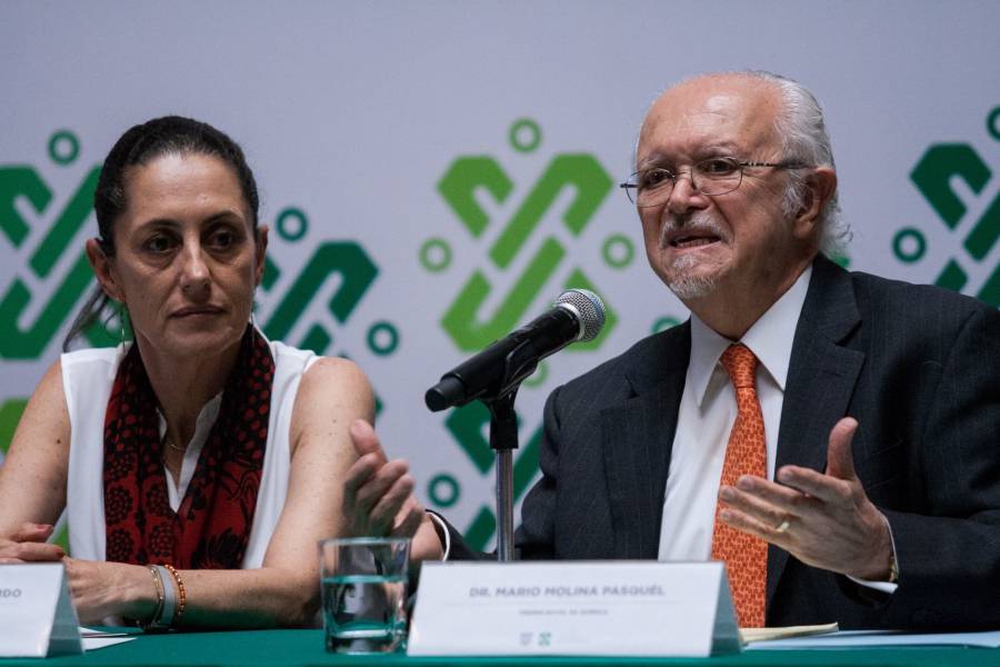 Sheinbaum lamenta el fallecimiento de Mario Molina