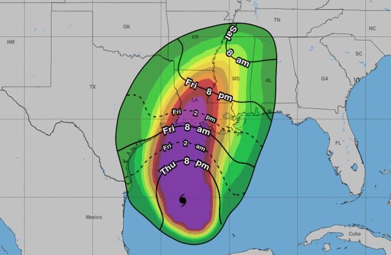 “Delta” se convierte en categoría 3 en las costas de Tamaulipas