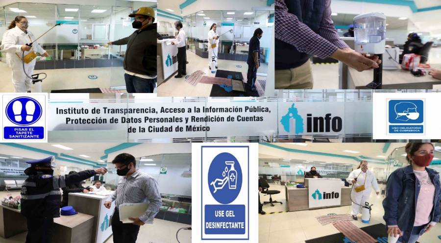 Reanudan actividades presenciales en el INFOCDMX