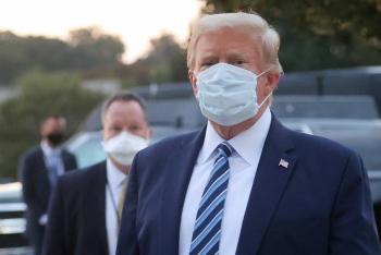 Trump presume buena salud y  entra de nuevo en la campa&ntilde;a