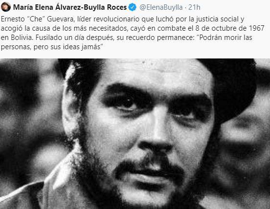 Titular del Conacyt tuitea sobre el “Che” Guevara; divide opiniones