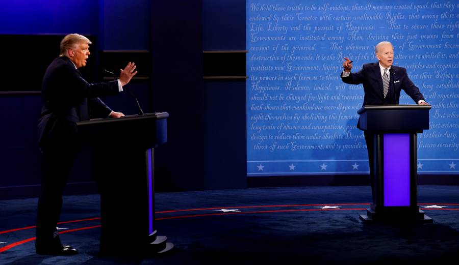 Comité de Debates plantea encuentro  virtual; Trump y Biden se niegan