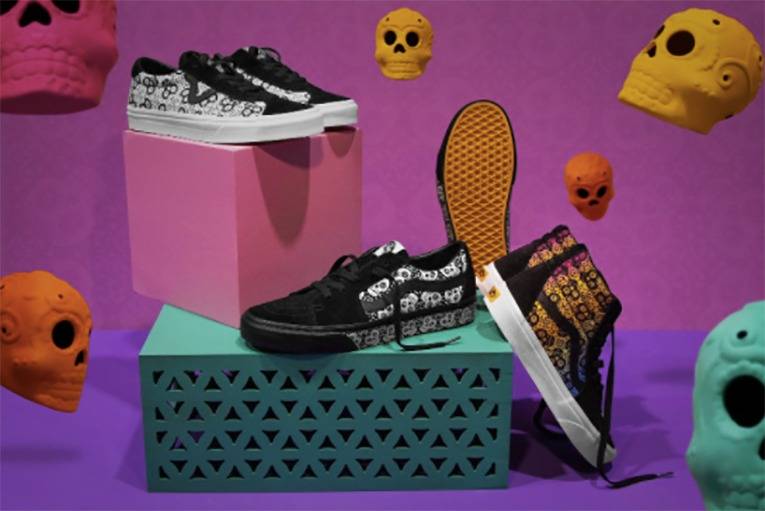 Anuncia Vans colección inspirada en el Día de Muertos