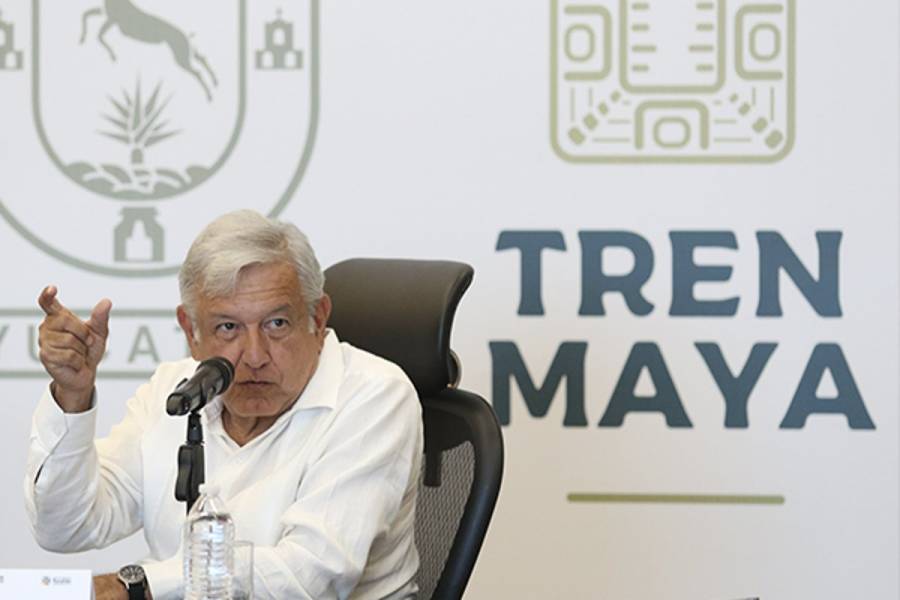 López Obrador asegura que Tren Maya es una “obra rentable”
