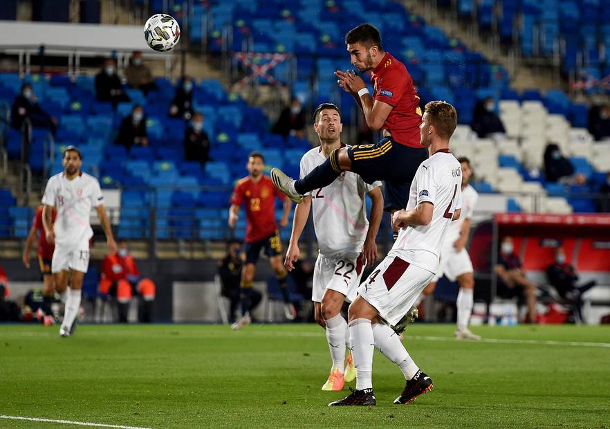 España vence a Suiza y lidera grupo en Liga Naciones, Alemania gana por primera vez en torneo