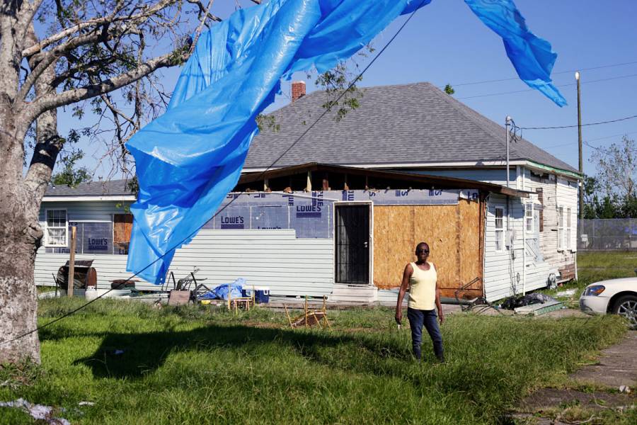 Sin energ&iacute;a el&eacute;ctrica, residentes de Luisiana vuelven a sus casas tras el hurac&aacute;n Delta