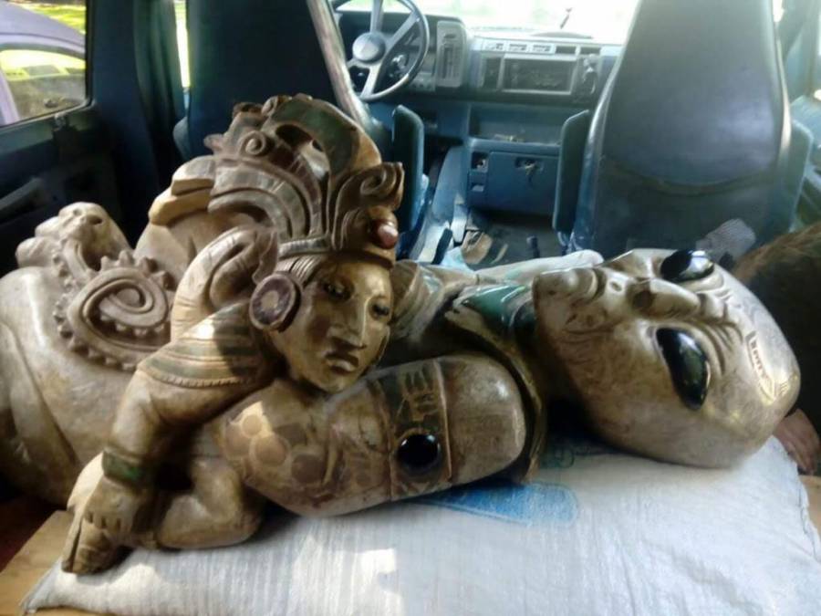 Desmienten hallazgo de figuras extraterrestres en excavaciones arqueológicas del Tren Maya