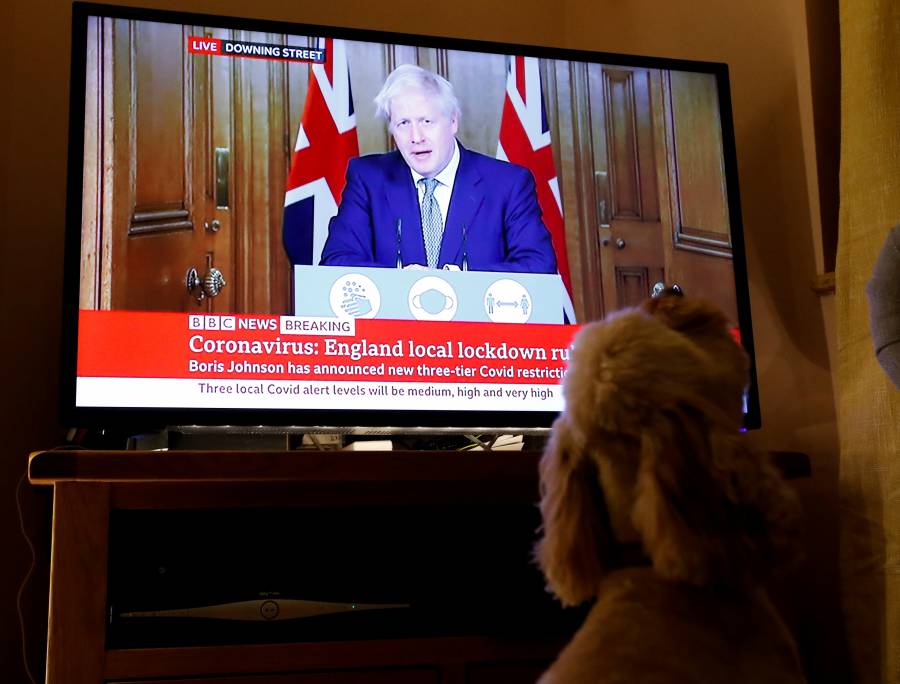 Boris Johnson ordena nuevos cierres en Reino Unido por COVID-19