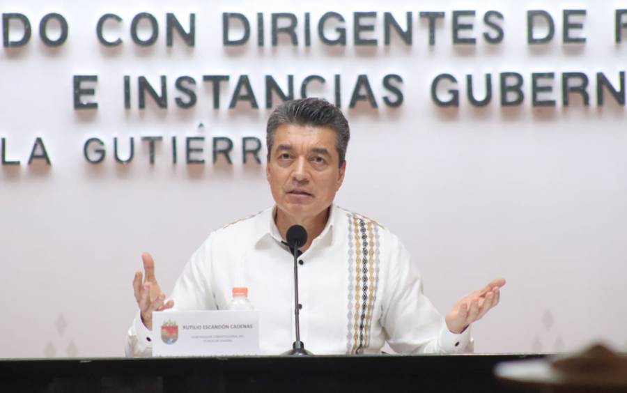 Pide Rutilio Escandón a partidos políticos e instituciones garantizar elecciones ejemplares en Chiapas