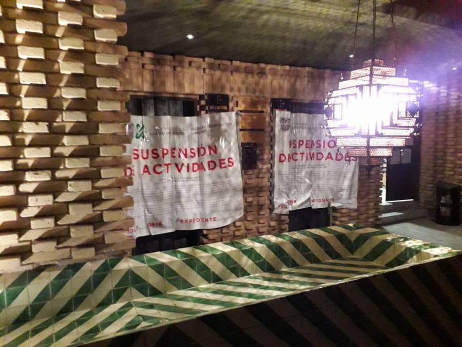 Invea clausura tres establecimientos de la alcaldía Cuauhtémoc por 