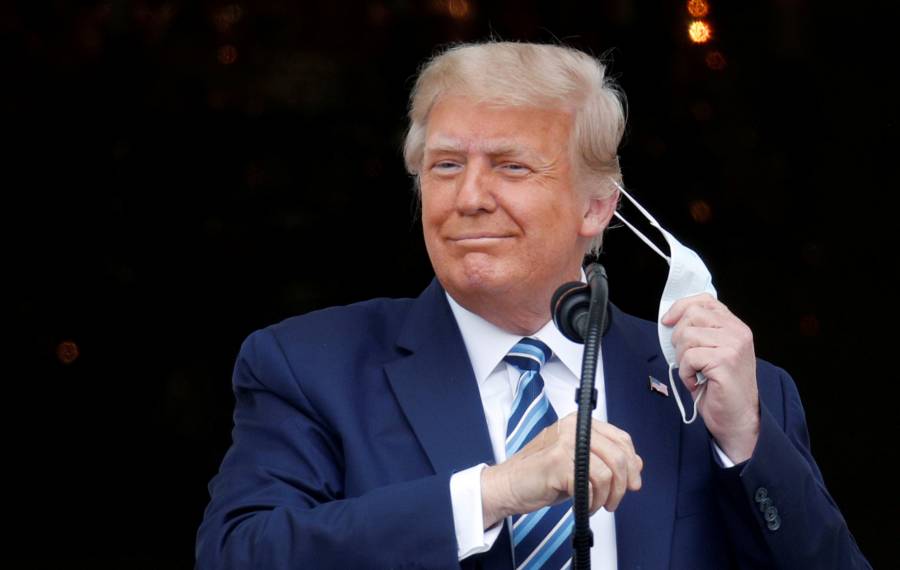Trump se declara inmune ante Covid