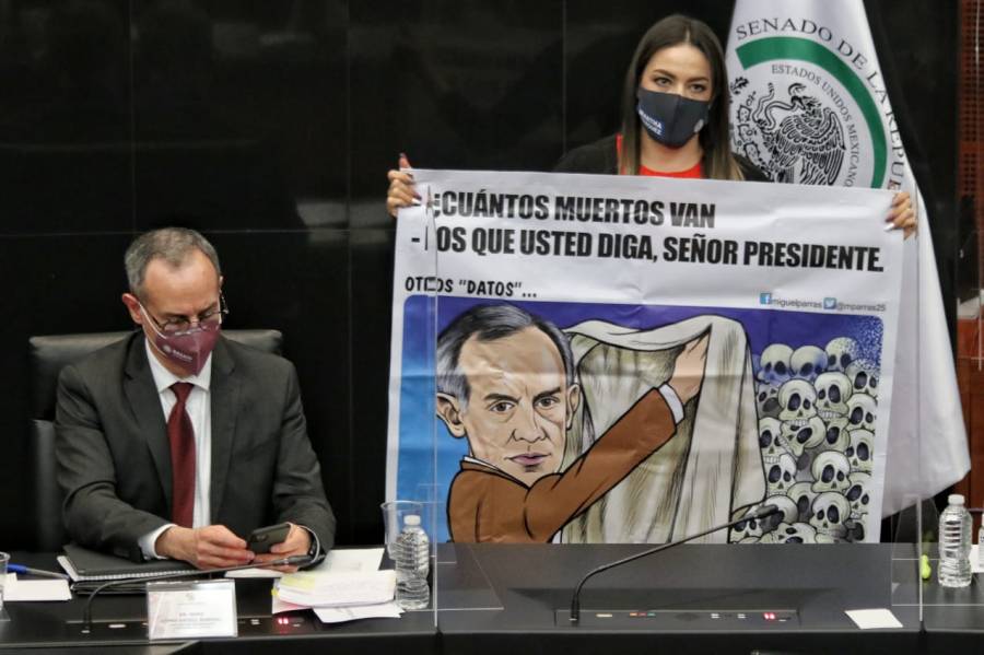 Suspenden comparecencia de Hugo L&oacute;pez-Gatell por falta de condiciones de civilidad