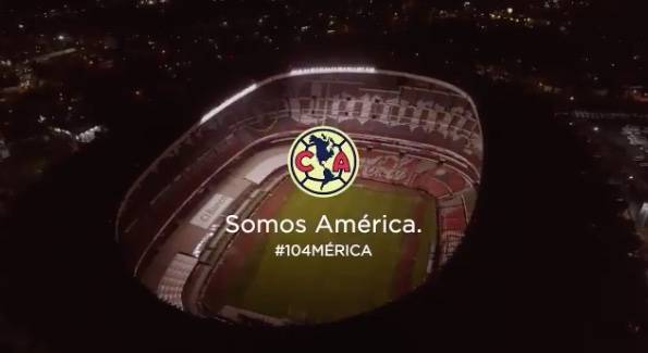 América festeja su 104 aniversario con emotivo video de sus finales en el Azteca