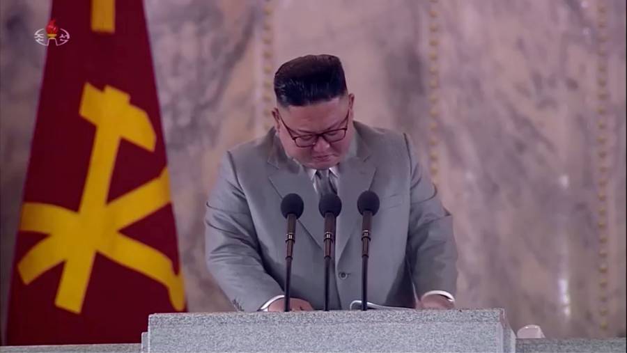 Kim Jong-un, líder de Corea del Norte pide disculpas por crisis económica