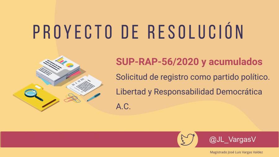 Propone magistrado ratificar negativa de registro a México Libre