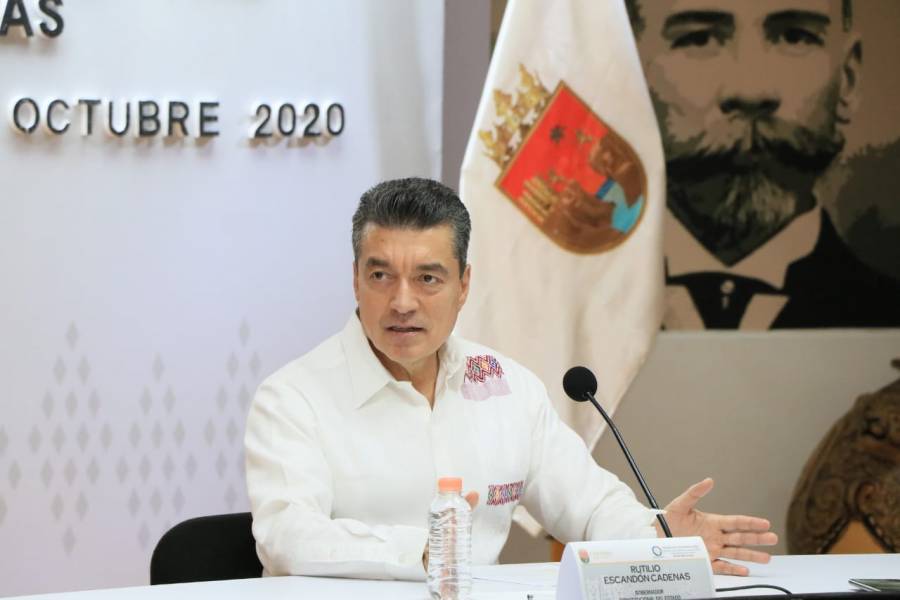 Llama Rutilio Escandón a fortalecer autocuidado para evitar repunte de casos de COVID-19