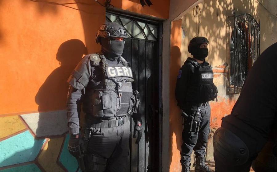 Cuatro predios asegurados y cinco detenidos tras cateos en alcaldía Azcapotzalco