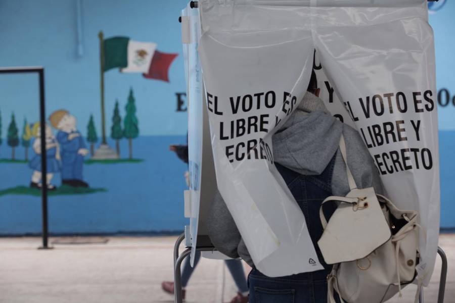 Casilla de Hidalgo suspendida por quema de material electoral