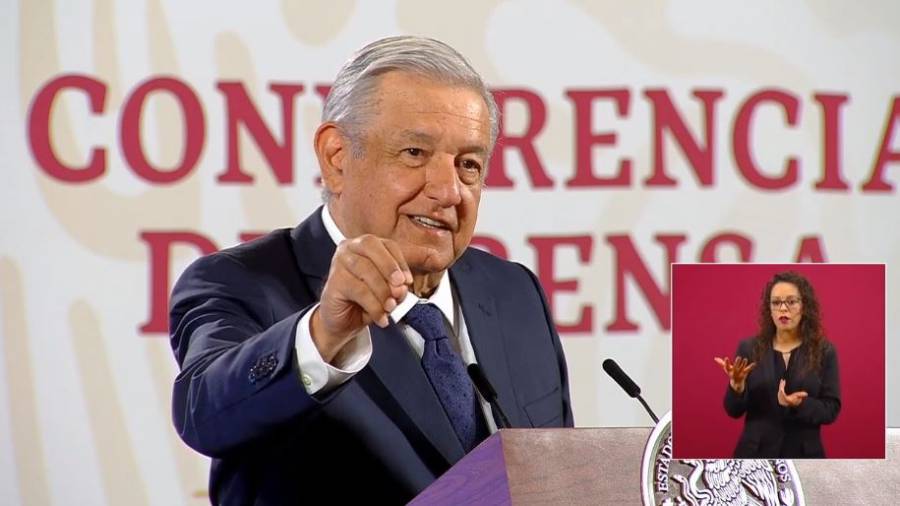 “Me hago la prueba de Covid-19 cada martes”, revela AMLO