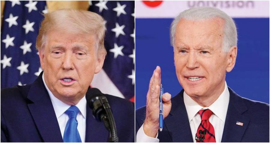 Silenciados los micrófonos de Trump y Biden durante el próximo debate presidencial