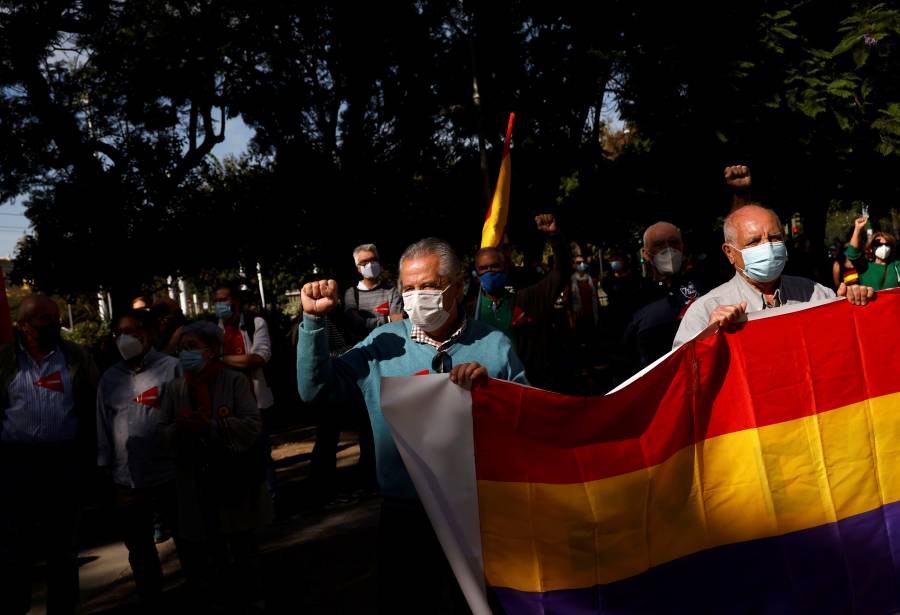 Marchan en España para  pedir juicio a Juan Carlos I