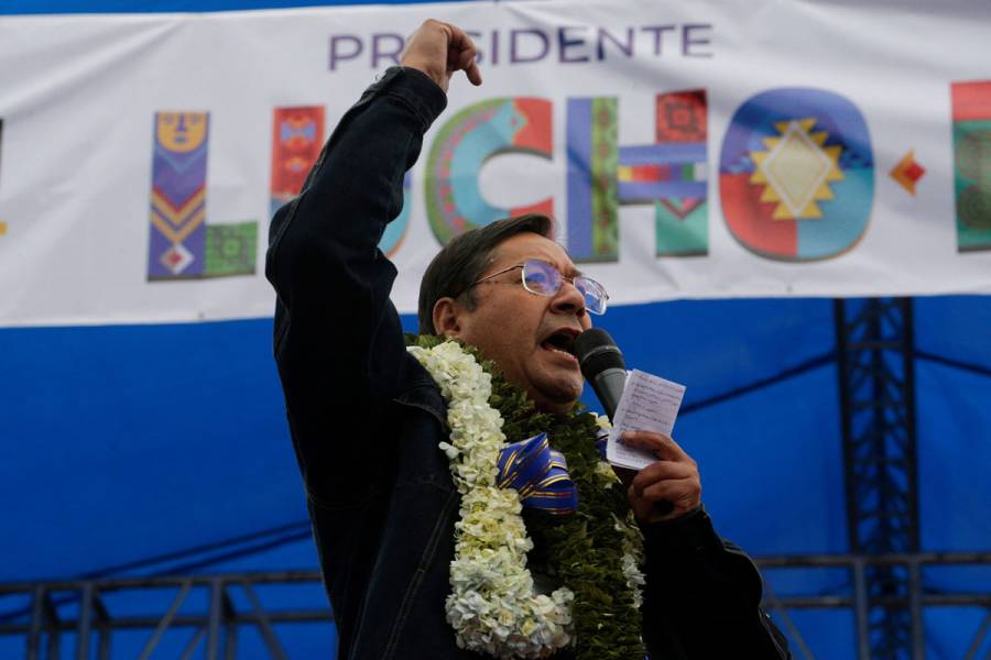 Luis Arce, el padre del 