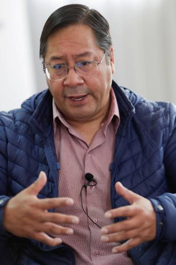 Bono contra el hambre, primer acto presidencial de Arce
