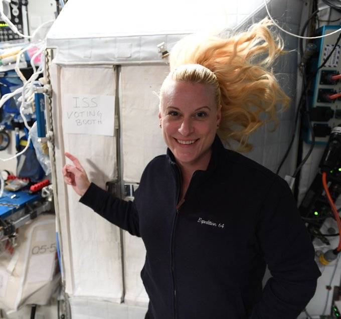 Astronauta votar&aacute; en las elecciones de EU desde el espacio