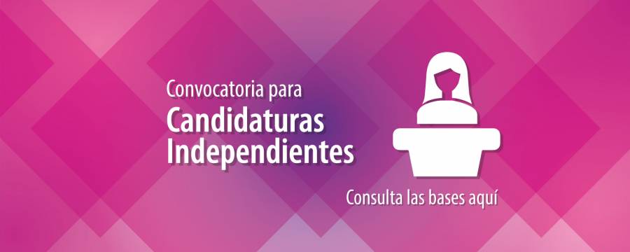 IECM establece periodo de precampaña y convocatoria para candidatos independientes