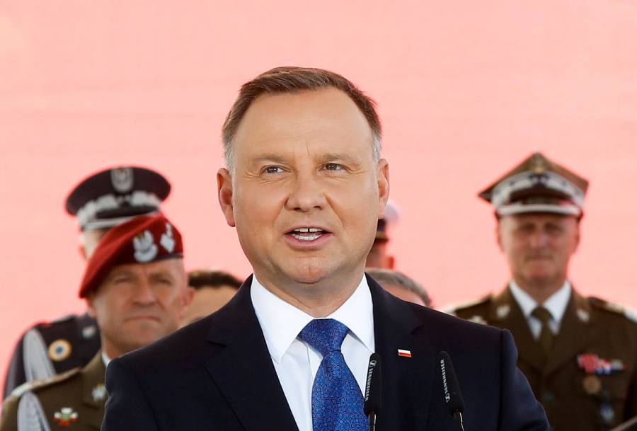 El presidente de Polonia, Andrzej Duda, se contagia de Covid-19