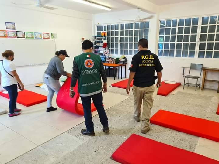 Emiten alerta naranja en Quintana Roo y Yucatán por tormenta tropical “Zeta”