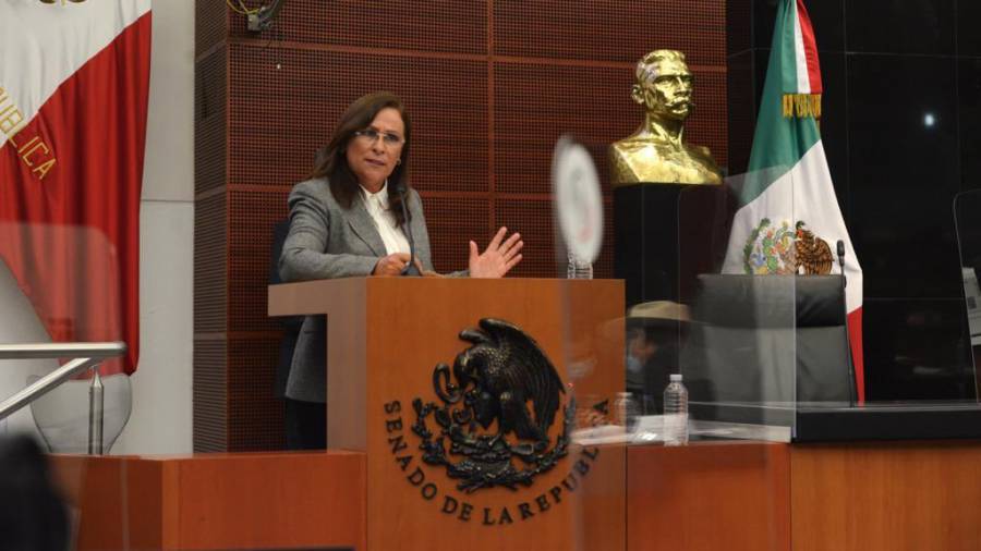 Rocío Nahle afirma que hay exceso de gasolinas