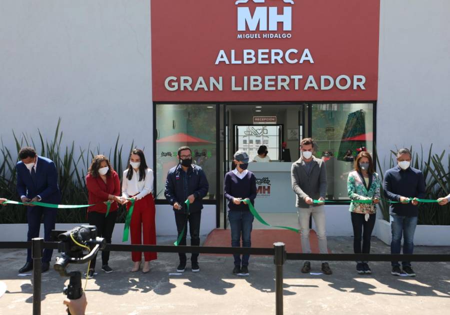 GCDMX INAUGURA ALBERCA EN LA MIGUEL HIDALGO