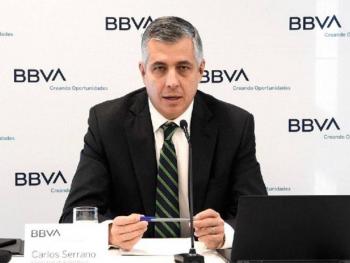 BBVA reduce contracci&oacute;n del PIB anual a 9.3%