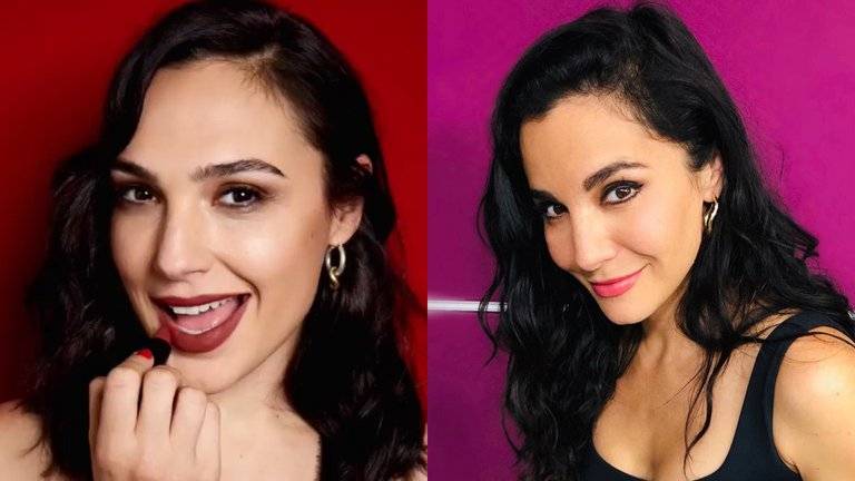 Fotografía revela el increíble parecido entre Martha Higareda y Gal Gadot