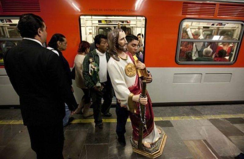 Cerrarán acceso al Metro Hidalgo por celebración de San Judas Tadeo