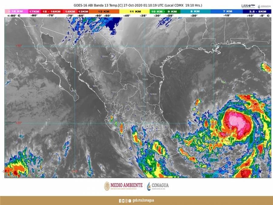 QUINTANA ROO Y YUCATÁN, EN ALERTA POR HURACÁN ZETA