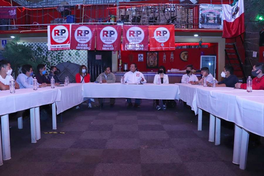 Jóvenes progresistas de RSP alistan brigada digital en CDMX