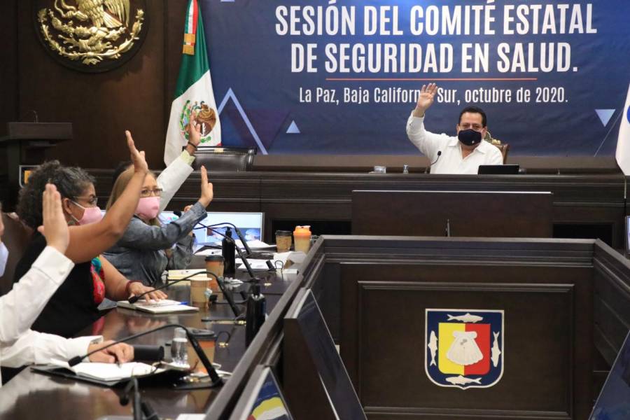 Gobernador de BCS, positivo a Covid