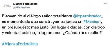 …Y gobernadores responden: ¿cu&aacute;ndo nos recibe?