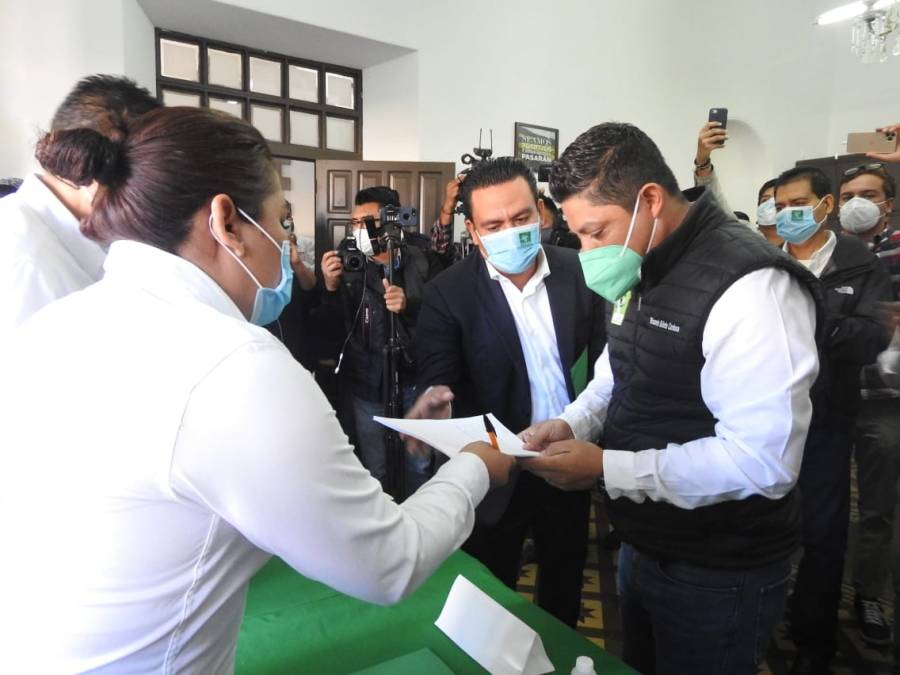 Se registra Gallardo Cardona como precandidato del PVEM al gobierno del San Luis Potosí