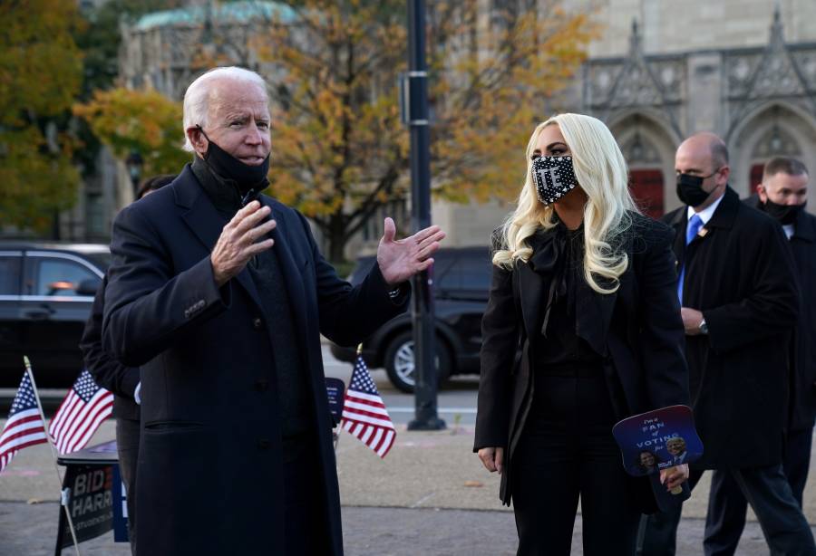 Encuestas le dan victoria a  Biden en 8 de los 10 estados clave