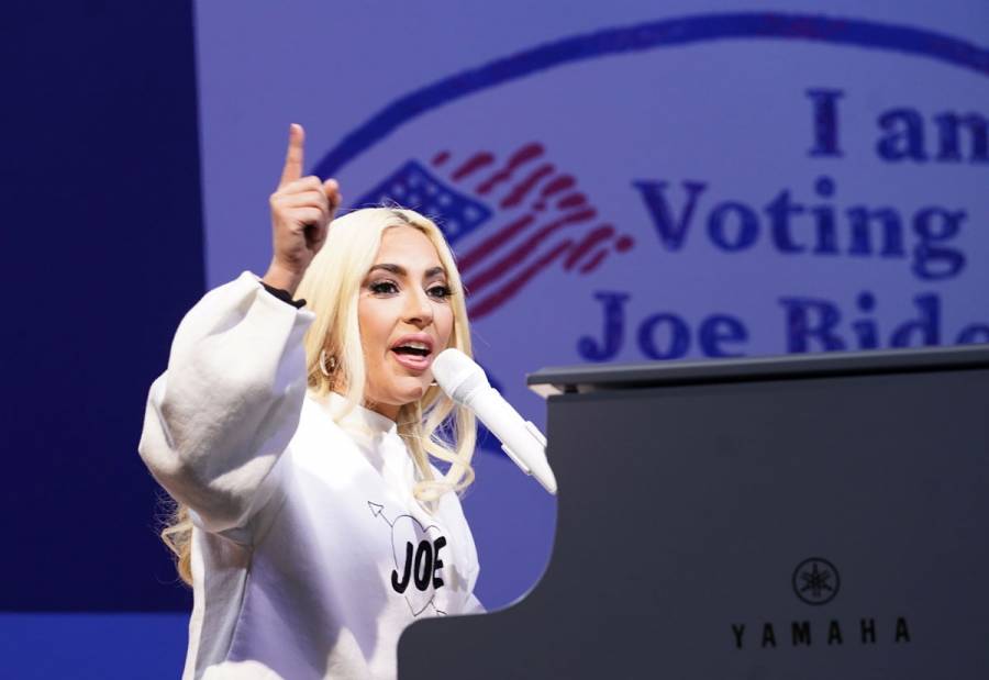 Lady Gaga se roba la noche en el cierre de campaña de Joe Biden