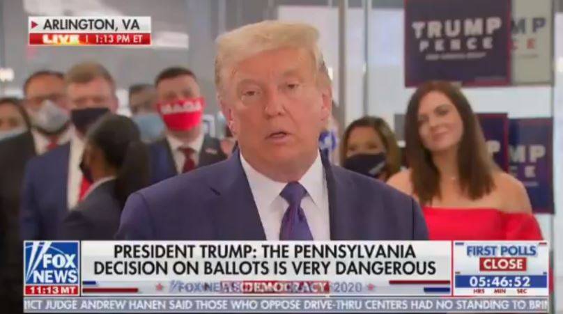 Donald Trump: “Vamos a tener una gran noche”, respecto a comicios